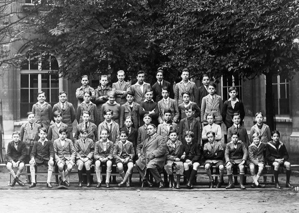 Photo de classe : Ecole communale rue Lavoisier (Paris 5e). 