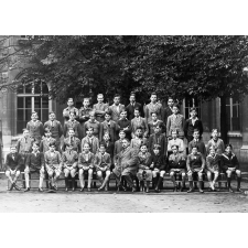 Photo de classe : Ecole communale rue Lavoisier (Paris 5e).