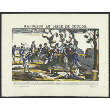Napoléon au siège de Toulon.