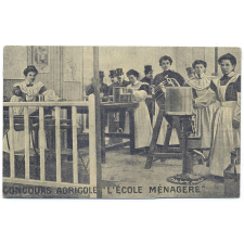 Concours agricole L'École ménagère.