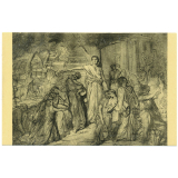 Documents figurés pour l'Histoire de l'Art - 500 Reproductions en 40 Pochettes de 12 Cartes - Classe de Première - Série X - La Peinture décorative en France : Chassériau, Puvis de Chavannes, Denis.