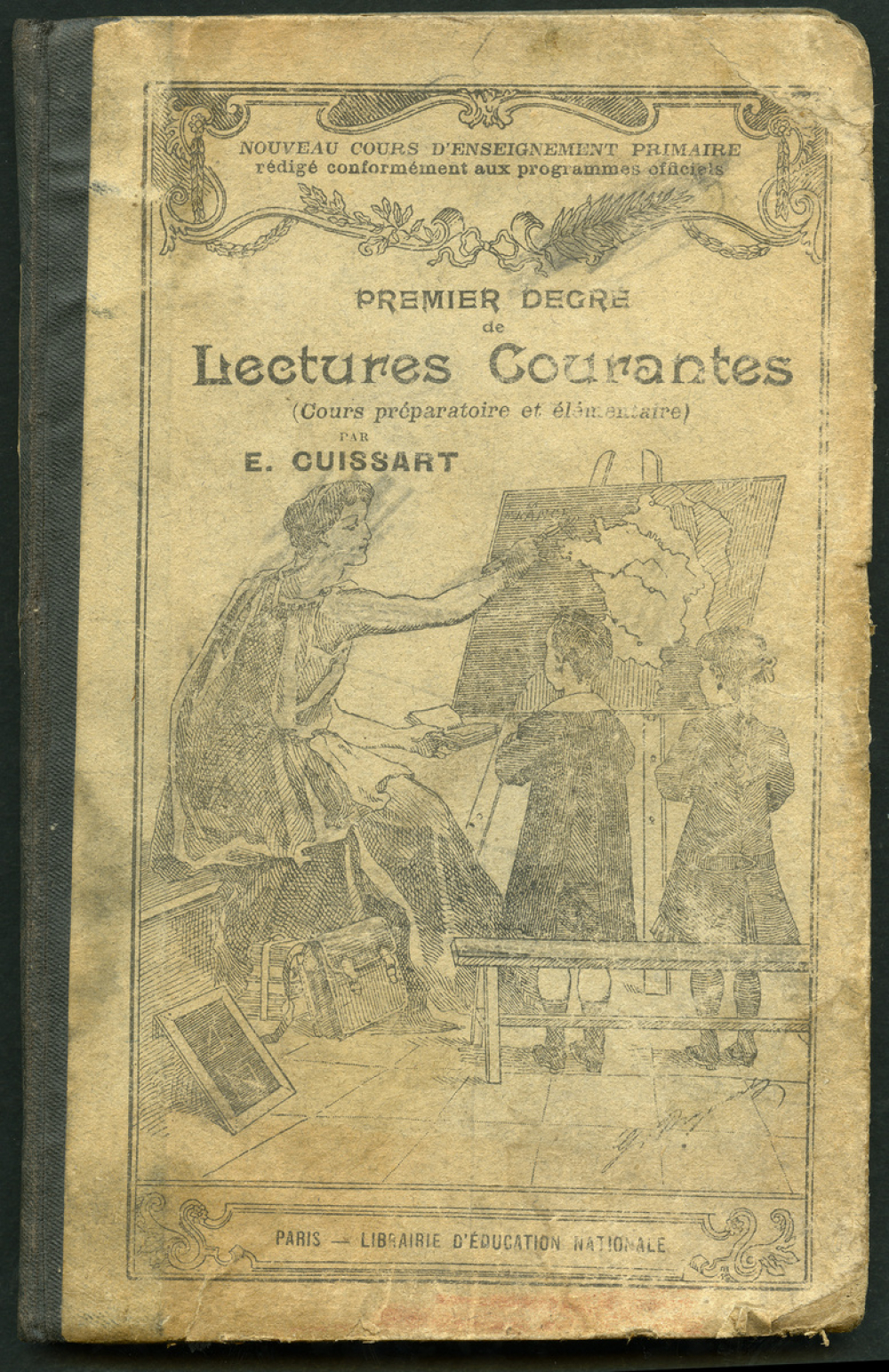 Premier degré de Lectures courantes. (3ème livret) : Morale, connaissances usuelles, maximes, petites poésies, orthographe et rédaction, leçons orales, petits exercices grammaticaux.
