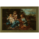 Musée du Louvre n° 66 - École florentine - La Vierge et l'Enfant Jésus - Pietro de Cortone.