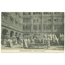 Chahut-Cube 1909 - Montage des Appareils.