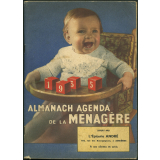 Almanach agenda de la ménagère.