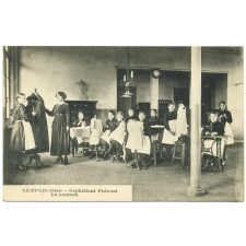 Cempuis (Oise) - Orphelinat Prévost - La couture.