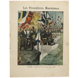Toulon. Réception de l'Amiral Avellan (1893) - Les frontières maritimes. 