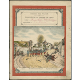 En reconnaissance - Épisodes de la guerre de 1870.