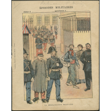 La dégradation militaire - Épisodes militaires.