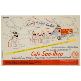 Buvard publicitaire. Buvez le Café San-Rivo. 