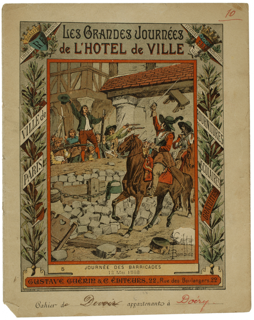Journée des Barricades (12 Mai 1588) - Les Grandes Journées de l'Hôtel de Ville n° 5.
