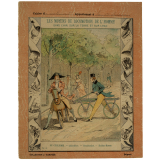 Célérifère - Draisienne - Hobby-Horse - Les moyens de locomotion de l'homme. Le Cyclisme N°2. 
