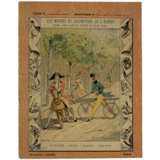 Célérifère - Draisienne - Hobby-Horse - Les moyens de locomotion de l'homme. Le Cyclisme N°2. 