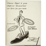 Buvard publicitaire. Chaussures Allegro Presto. 