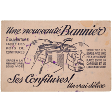 Buvard publicitaire. Une nouveauté Bannier.