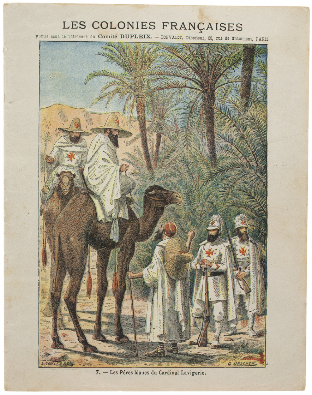 Les Pères blancs du Cardinal Lavigerie - Les colonies françaises n°7.