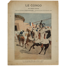 Le lieutenant Mizon chez le Sultan Zoubeïr. Le Congo. n°4.