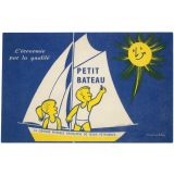 Buvard publicitaire. Petit Bateau.