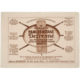 Buvard publicitaire. Granulé de Pancréase Defresne. 