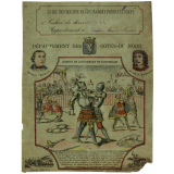 Département des Côtes-du-Nord. Combat de Canterbury et Duguesclin.