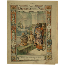 Etienne Boileau dressant les statuts des métiers sous Saint-Louis - L'artisan à travers les âges.