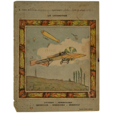 Aviation - Aérostation - Aéroplane - Dirigeable - Aérostat - La locomotion n°8.