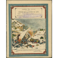Attaque par le feu d'une maison à Villersexel - Épisodes de la guerre de 1870.