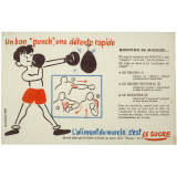 Buvard publicitaire. Un bon 