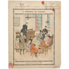 Le patriotisme des jeunes filles - Le Patriotisme des Françaises.