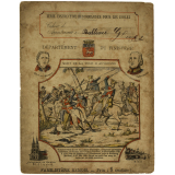 Département du Finistère. Mort de La Tour d'Auvergne.