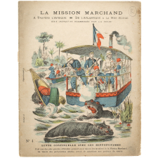 Lutte continuelle avec les hippopotames - La Mission Marchand N°4.
