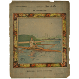 Canotage - Canot automobile - La locomotion n°9.