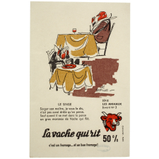 Buvard publicitaire. La vache qui rit. Le Singe. 
