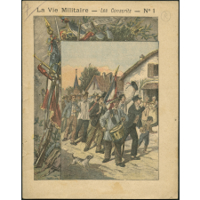 Les Conscrits - La Vie Militaire. N°1.