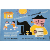 Buvard publicitaire. Caisse Nationale de Prévoyance 