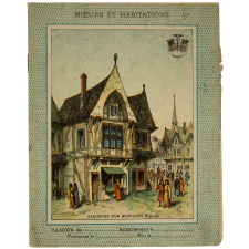 Habitation d'un bourgeois au Moyen Age - Mœurs et Habitations.