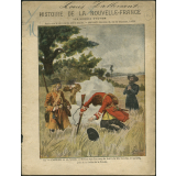 Cavelier de La Salle - Duhaut tue d'un coup de fusil à la tête Cavelier de La Salle, près de la rivière de la Trinité - Histoire de la Nouvelle-France n°10.
