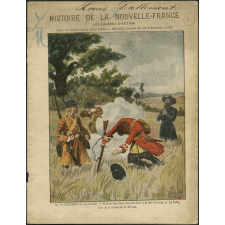 Cavelier de La Salle - Duhaut tue d'un coup de fusil à la tête Cavelier de La Salle, près de la rivière de la Trinité - Histoire de la Nouvelle-France n°10.
