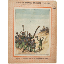 Leipzig (1813) - Les Saxons passant à l'ennemi - retraite de Russie - Autour du Drapeau tricolore 1789-1889 - Cahier n°81.