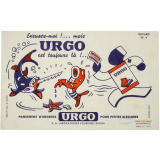 Buvard publicitaire. Urgo est toujours là !