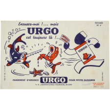 Buvard publicitaire. Urgo est toujours là !