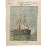 La « Lave » à Kinburn - Art et Histoire militaires - 3e Série: Marine - III. La Vapeur. N°4.