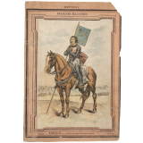 Louis IX ou Saint-Louis, Roi de France,1215-1270 - Français illustres n°38.