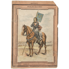 Louis IX ou Saint-Louis, Roi de France,1215-1270 - Français illustres n°38.