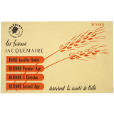 Buvard publicitaire. Les farines Jacquemaire. assurent la santé de Bébé.
