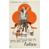 Buvard publicitaire. Valisère. Téléviseur. 
