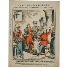 Jeanne d'Arc et les Dames d'Abbeville (novembre 1430) - La vie de Jeanne d'Arc. n°12.