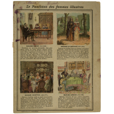 Madame Dacier. Madame du Deffant. Madame Geoffrin. Madame Campan - Le Panthéon des femmes illustres.