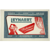 Buvard publicitaire. Rideaux Leynaert.