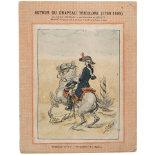 Cavalier de ligne - Autour du Drapeau tricolore 1789-1889 - Cahier n°11.